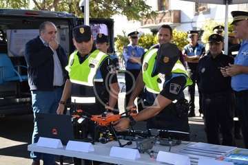 La Policía Local de Telde presentó este viernes su Unidad de Drones (Foto TA)